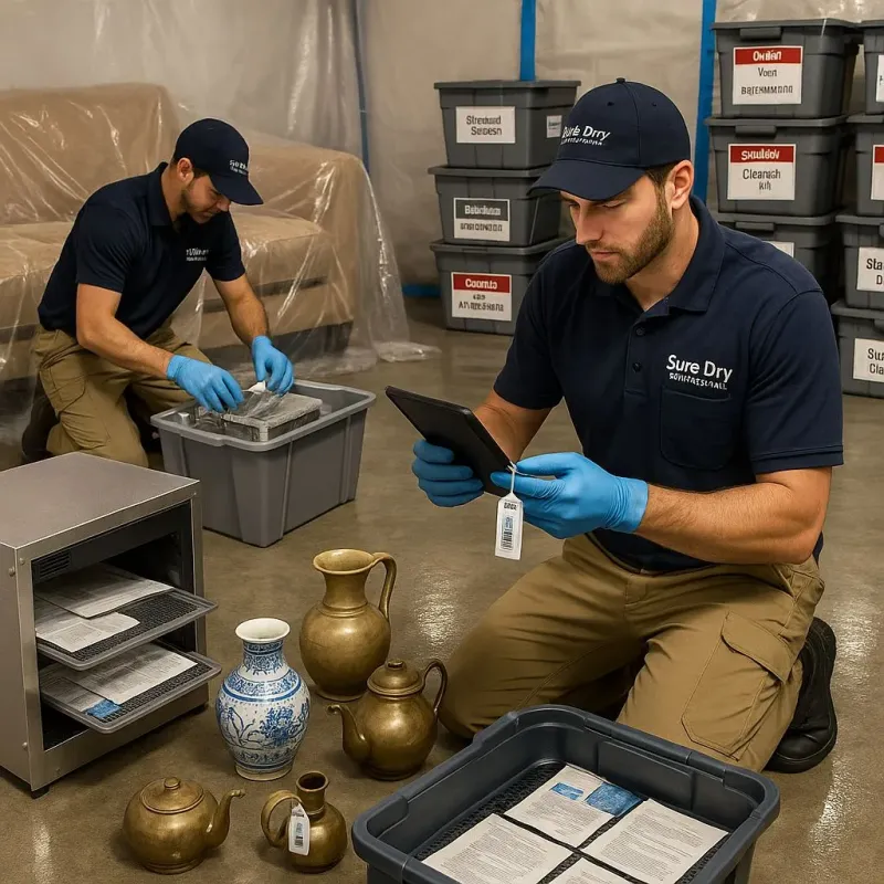 Content Protection and Restoration process in Edina, MN