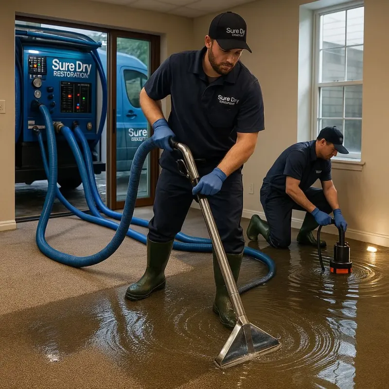 Water Extraction and Removal process in Edina, MN